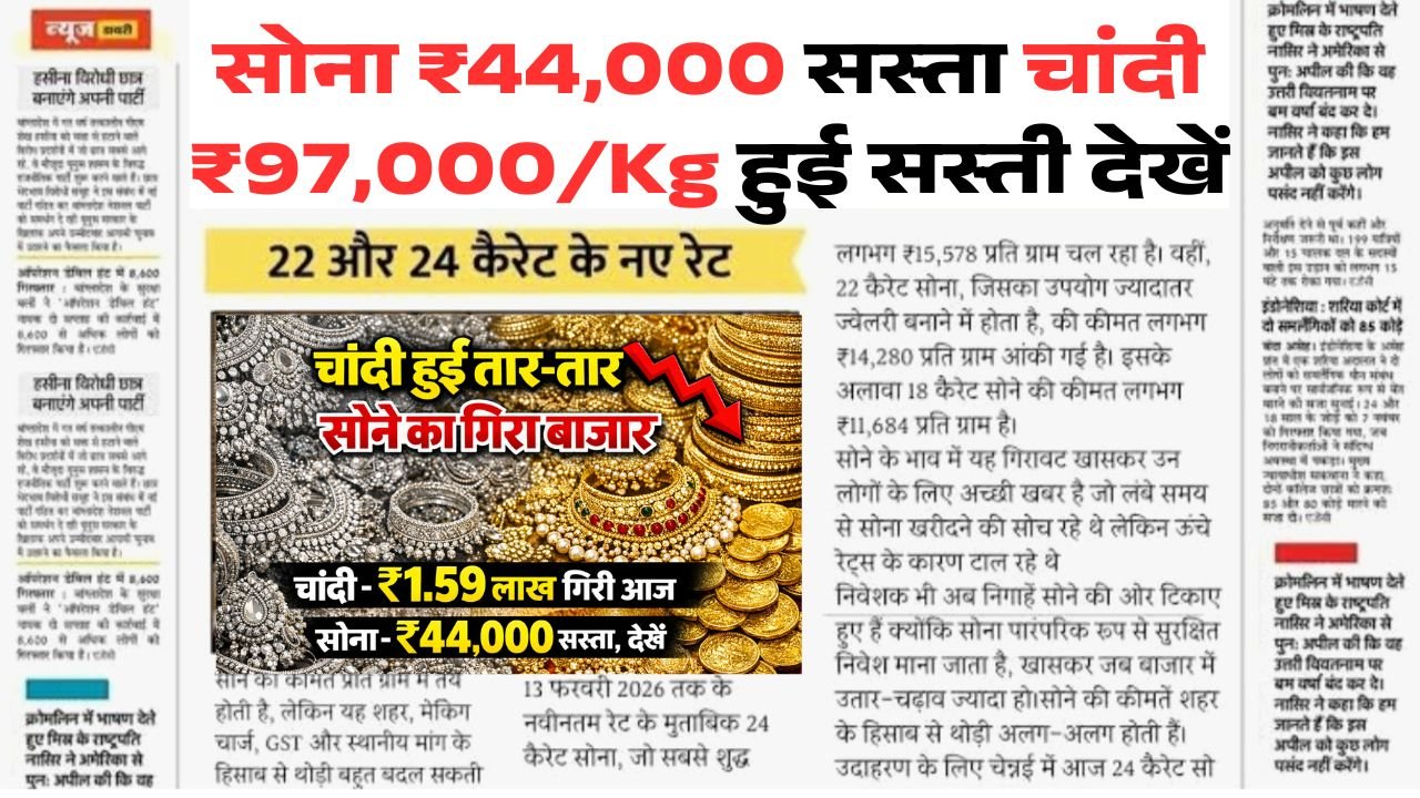 Sona Chandi Aaj Ke Rate 2026